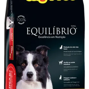 Alimento Equilíbrio Super Premium Equilibrio All Breeds Carne para perro adulto de raza mediana sabor carne de 18 kg